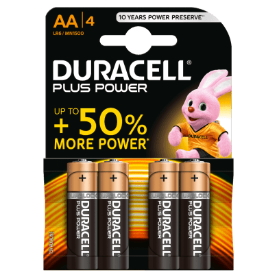 DURACELL AA STILO 4Pz.x 20 PILE [DURACELL100]