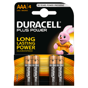 DURACELL AAA MINI STILO 4Pz.x 10 PIL [DURACELL105]