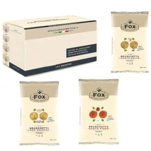 BRUSCHETTE FOX Gr.150 x12 Pz.CARTONE MISTO [FOX140]
