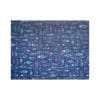 TOVAGLIETTA CARTA BLUE FISH cm.30x40 x250 Pz. 1548N [CELTEX245]