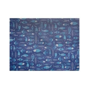 TOVAGLIETTA CARTA BLUE FISH cm.30x40 x250 Pz. 1548N [CELTEX245]
