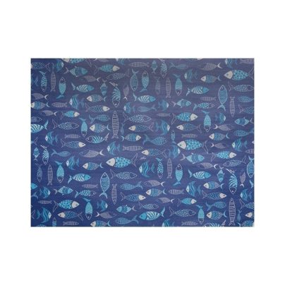 TOVAGLIETTA CARTA BLUE FISH cm.30x40 x250 Pz. 1548N [CELTEX245]
