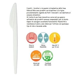 COLTELLI BIO x 50 Pz. [BIBO215]