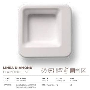 CIOTOLA DIAMOND 400 ml x 50 Pz. ART.JP72104 [DAMPE153]