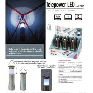 TELE POWER LED x 6 Pz.COD.E382 [DURACELL360]