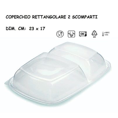 COPERCHIO X CONT.NERO 2 SCOMP300+600. x 75 Pz.ART.HOT52872 [DAMPE126]