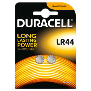 DURACELL 1,5V LR44 2Pz x 10 MICROPILA [DURACELL155]