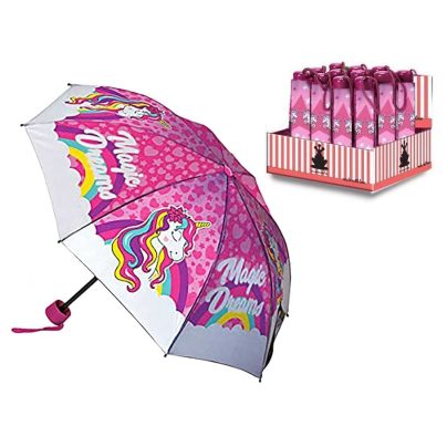 OMBRELLINI PIOGGIA UNICORNO x 12 Pz. Pz.V.12,50 [CORIEX310]