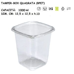 CONTENITORE TAMPER RESISTANT 1000 Ml x 50 Pz. ART.R63540 [DAMPE165]