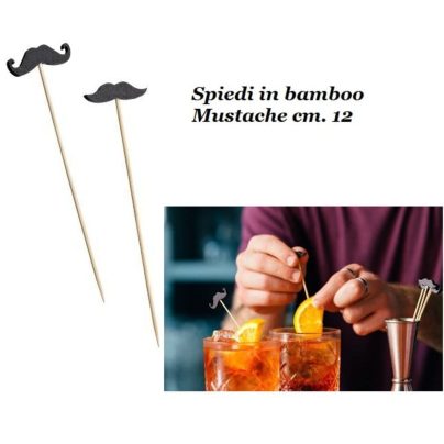 SPIEDI MUSTACHE cm12 x 100 Pz.S2005 [LEONE260]