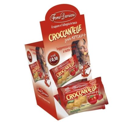 CROCCANTELLE EXPO KETCHUP Gr.40 x 25 Pz. [FORNODAMIANI107]