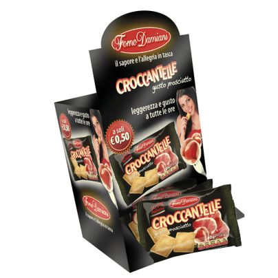 CROCCANTELLE EXPO PROSCIUTTO Gr.40 x 25 Pz. [FORNODAMIANI106]