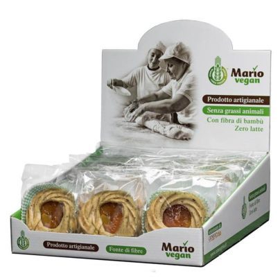 MARIO SENZA GLUTINE CROSTATINA VEGANA ALBICOCCA  x 30 Pz. [MARIO120]