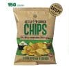 KETTLE CHIPS SOUR CREAM&ONION Gr.150 x 15 PZ. [DULCIS360]