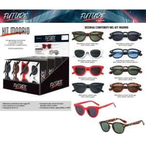 KIT MADRID OCCHIALI DA SOLE x 16 Pz.V.12,90 [ESPRESSO124]