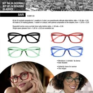 KIT BARI EXPO OCCHIALI GMV x 24 Pz.V.10,90 [ESPRESSO128]