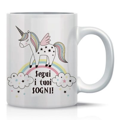 TAZZA SEGUI I TUOI SOGNI x 1 Pz. V.9,50 ART.TTB06 [MARPIMAR354]
