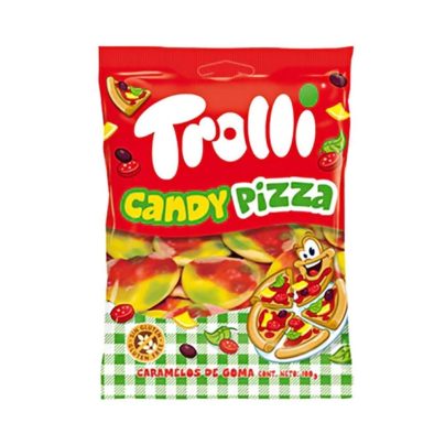 CANDY PIZZA MINI BUSTA Gr.100 x 12 Pz.TROLLI [CADO550]
