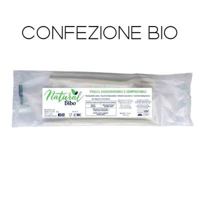 BIS POSATE PLA + TOVAGLIOLO 1V x 50 Pz. [BIBO240]