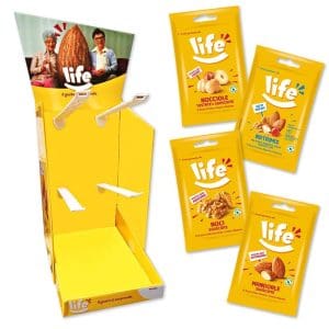 EXPO FRUTTA SECCA Gr.30 x 60 Pz. LIFE (5 COLLI) [LIFE125]