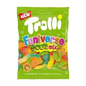 FUNIVERSE SOUR MIX BUSTA Gr.100 x 12 Pz.TROLLI [CADO495]