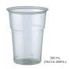 BICCHIERE PLASTICA (CRISTAL) 300 ML(TACCA 200ML)x 50 Pz.ART.6614500 [BIBO350]