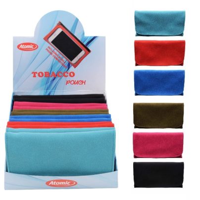 PORTA TABACCO XL PLUS ALCANTARA+SMARTPHONE EXPO x 12 Pz.ART.0405805 [TROBER900]