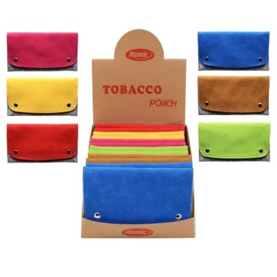 PORTA TABACCO XL PLUS ALCANTARA EXPO x 12 Pz. CM 20x11  ART.0405808 [TROBER907]