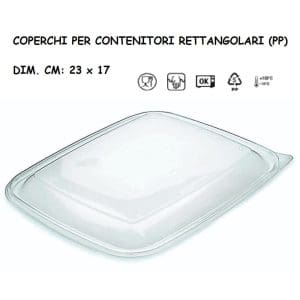 COPERCHIO X CONT.NERO 900 ML x 75 Pz. ART.HOT52871 [DAMPE115]