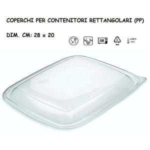 COPERCHIO X CONT.NERO 1,35 Lt x 50 Pz. ART.HOT52171 [DAMPE120]