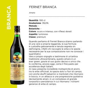 FERNET BRANCA 39? x CL.100 [BRANCA105]