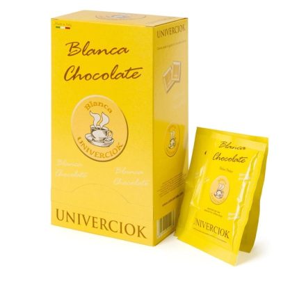 CIOCCOLATA BIANCA Gr.30 x 30 Pz.UNIVERCIOK [UNIVERCIOK160]