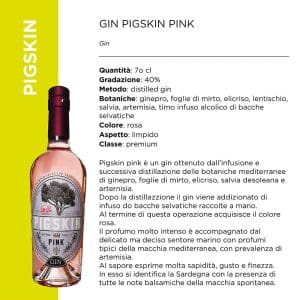 GIN PIGSKIN PINK 40% x CL.70 [COCACOLA840]