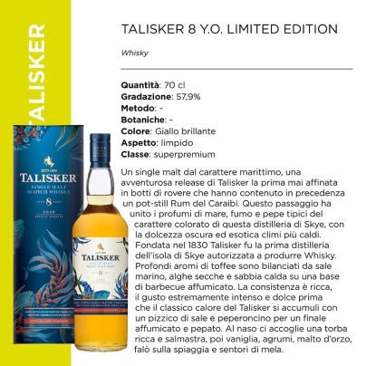 TALISKER 8 YO x CL.70 EDIZIONE LIMITATA [DIAGEO110]