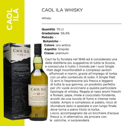 CAOL ILA WHISKY 59,4? x Cl.70 ASTUCCIO [DIAGEO120]