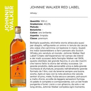 JOHNNIE WALKER RED LABEL WHISKY 40?x Cl.100 [DIAGEO125]