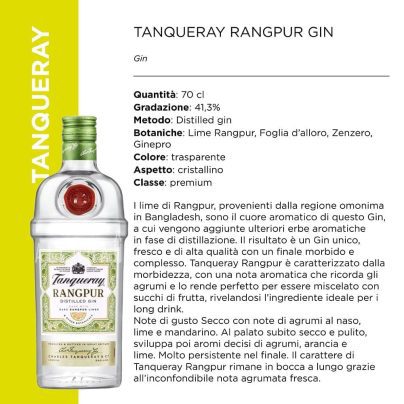 TANQUERAY RANGPUR GIN 41,3% x CL.70 [DIAGEO152]