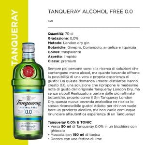 TANQUERAY ALCOHOL FREE 0.0 GIN CL.70 [DIAGEO159]