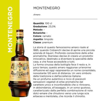 MONTENEGRO 23% CL.100 BOTTIGLIA [MONTENEGRO101]
