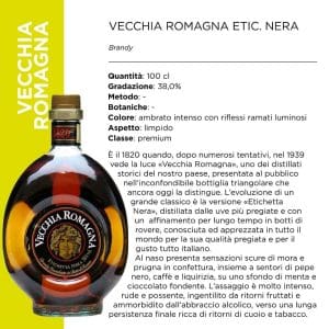 VECCHIA ROMAGNA E.NERA 38% x Lt.1 [MONTENEGRO110]