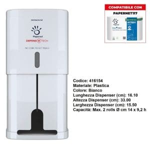 DISPLAY CARTAIGIENICA SENZ'ANIMA WHITE x 1 Pz. ART.416154 [PAPERNET615]