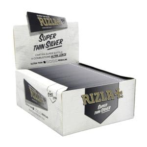 RIZLA SLIM SILVER CARTINE x 50 Pz.  (A00016001)(COMPRESA ACCISA €5,76) [RIZLA100]
