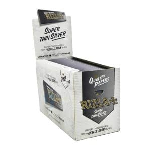 RIZLA CORTE ARGENTO CARTINE x 100 Pz.  (A00015002)(COMPRESA ACCISA €18,00) [RIZLA106]