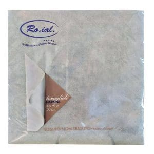 TOVAGLIOLI TNT SPUNLACE GRAFITE  cm40x40 50x20Pz. ART.TOCDS3543 [ROIAL201]