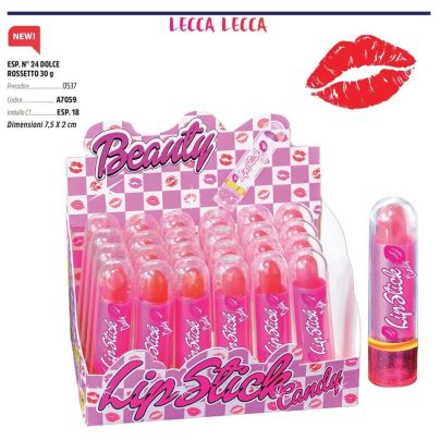 LIPSTICK CANDY BEAUTY x 24 Pz. V.1,00 ART.A7059 [ROSSINIS101]