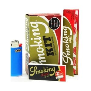 SMOKING KIT ACCENDINO+FILTRO+CARTINA x 200 Pz.  (D00005012)(COMPRESA ACCISA €47,52) [SMOKING101]