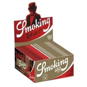 SMOKING GOLD CARTINE x 50 Pz. CLASSICHE  (A00025010)(COMPRESA ACCISA €5,94) [SMOKING102]