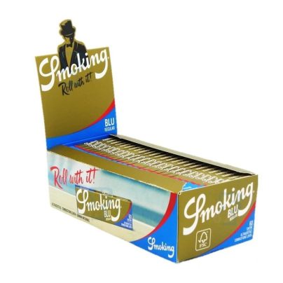 SMOKING BLUE CORTE x 50 Pz.  (A00020011)(COMPRESA ACCISA €10,80) [SMOKING105]