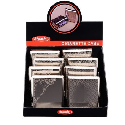 PORTA SIGARETTE METALLIC x 8 Pz. ART.04110 [TROBER112]