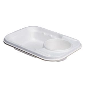 VASSOIO STREET FOOD 24x17 cm BIOCOMP x 50 Pz.T007 [USOBIO105]